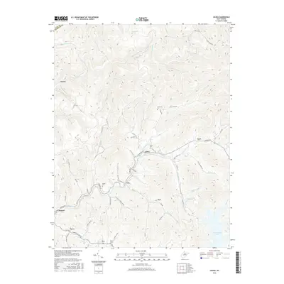 2016 Map of Gilboa, 2016 Print