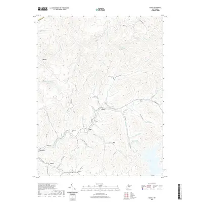 2019 Map of Gilboa, 2019 Print
