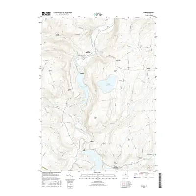 2016 Map of Gilboa, 2016 Print