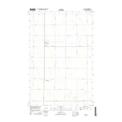 2014 Map of Gilby, 2014 Print