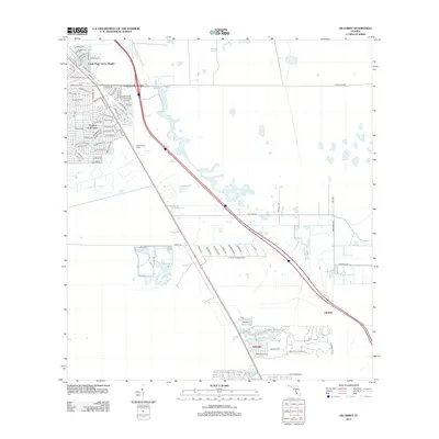 2012 Map of Gilchrist, 2012 Print