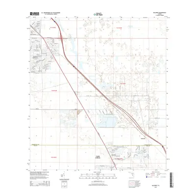 2015 Map of Gilchrist, 2015 Print