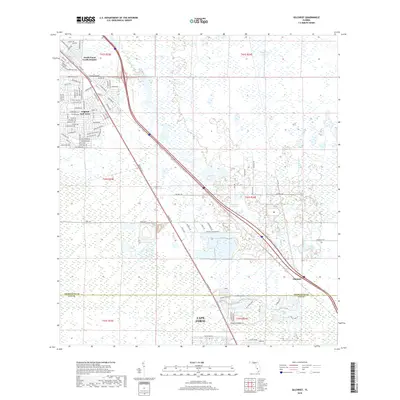 2018 Map of Gilchrist, 2018 Print