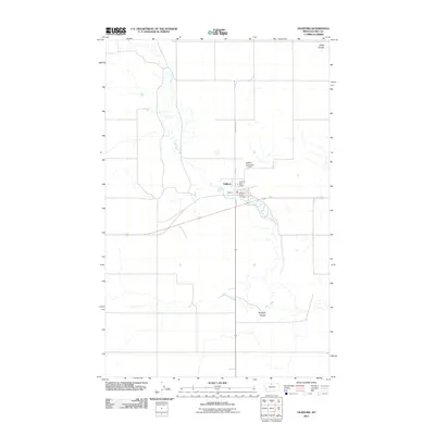 2011 Map of Gildford, 2011 Print