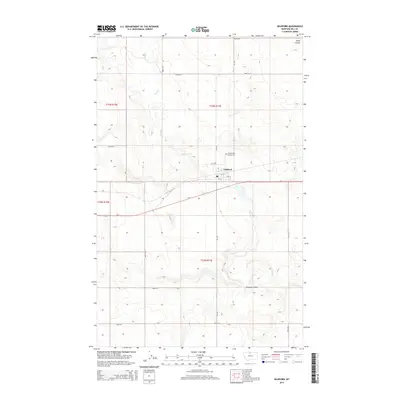 2014 Map of Gildford, 2014 Print