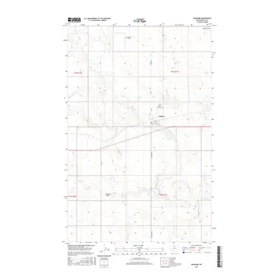 2017 Map of Gildford, 2017 Print