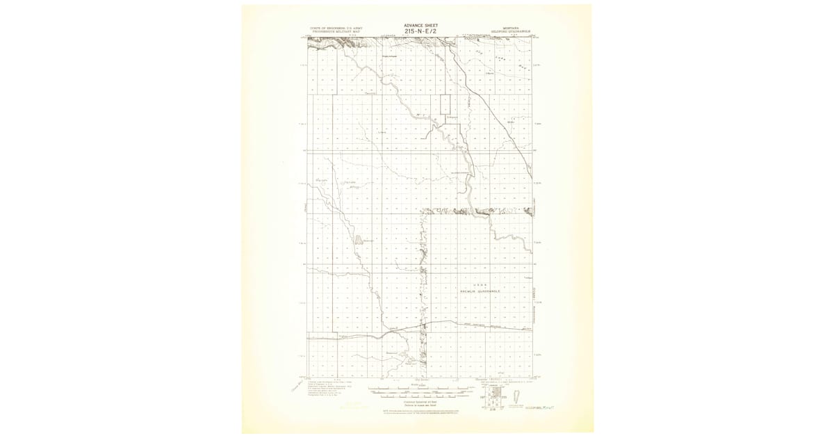 1940s Maps of Saint Johns, MT | Pastmaps