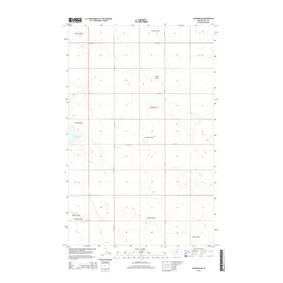 2014 Map of Gildford NE, 2014 Print