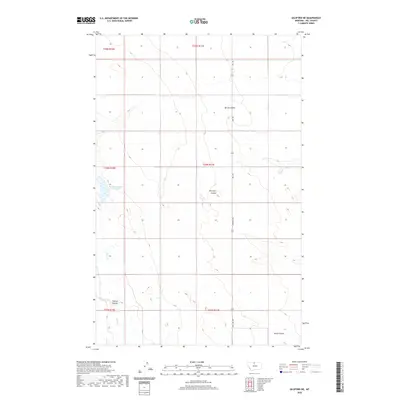 2020 Map of Gildford NE, 2020 Print