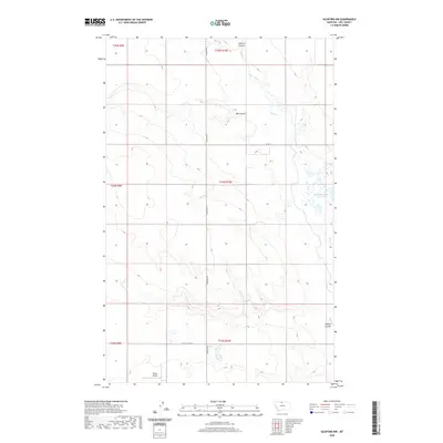 2020 Map of Gildford NW, 2020 Print