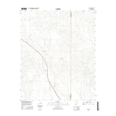 2016 Map of Giles, 2016 Print