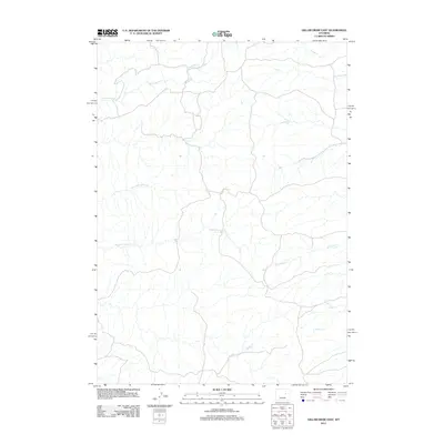 2012 Map of Gillam Draw East, 2012 Print