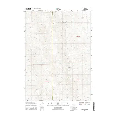 2015 Map of Gillam Draw East, 2015 Print