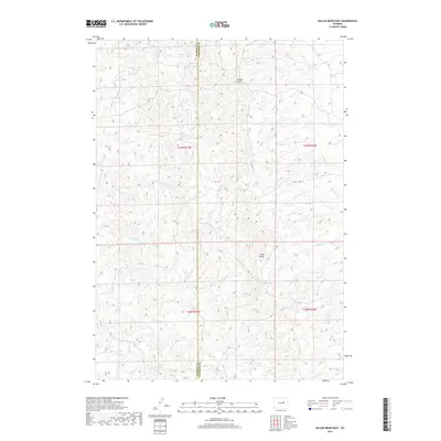 2017 Map of Gillam Draw East, 2017 Print