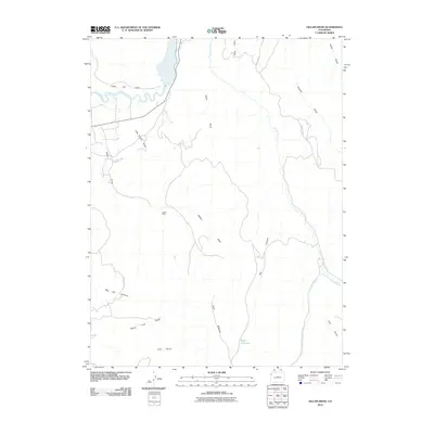 2010 Map of Gillam Draw, 2010 Print