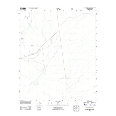 2011 Map of Gillespie Mountain, 2011 Print