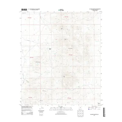2013 Map of Gillespie Mountain, 2013 Print