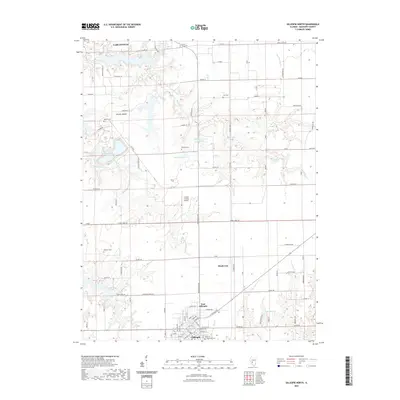 2021 Map of Gillespie North, 2021 Print