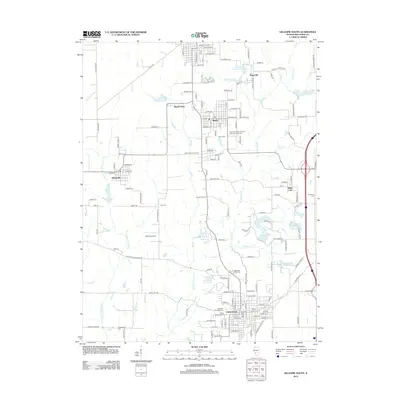2012 Map of Gillespie South, 2012 Print