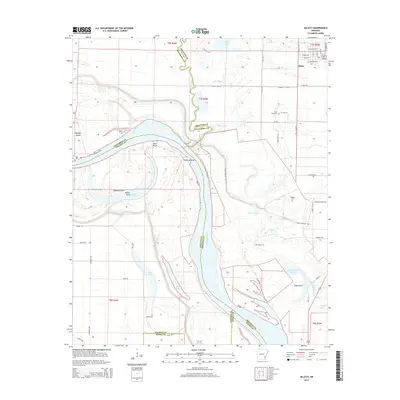 2014 Map of Gillett, 2014 Print