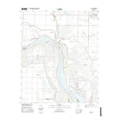 2017 Map of Gillett, 2017 Print