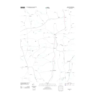 2013 Map of Gillett, 2013 Print