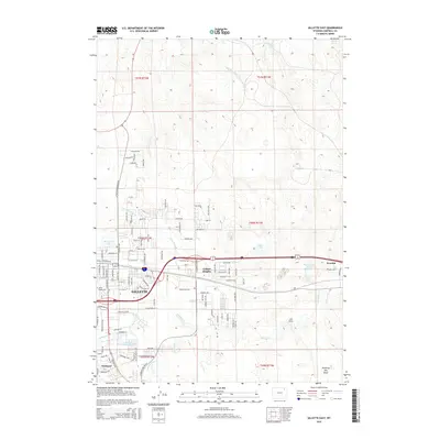 2015 Map of Gillette East, 2015 Print