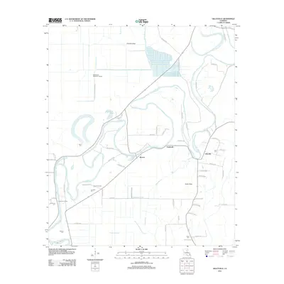 2012 Map of Gilleyville, 2012 Print