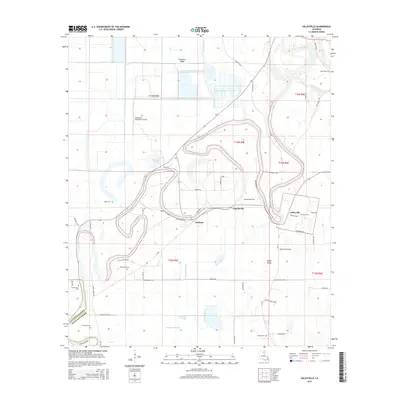 2015 Map of Gilleyville, 2015 Print