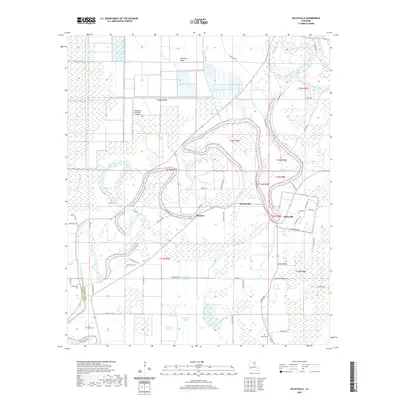 2020 Map of Gilleyville, 2020 Print