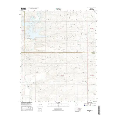 2017 Map of Gillham Dam, 2017 Print