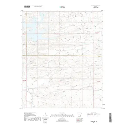 2020 Map of Gillham Dam, 2020 Print