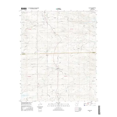 2017 Map of Gillham, 2017 Print