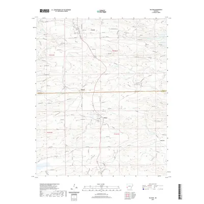 2020 Map of Gillham, 2020 Print