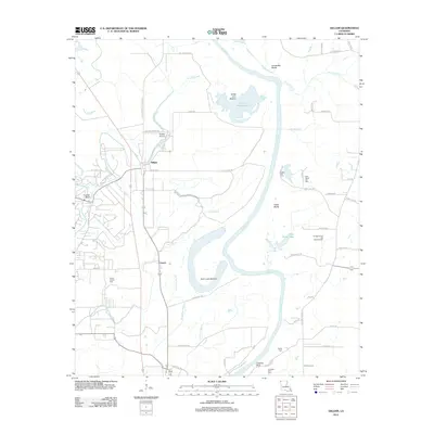 2012 Map of Gilliam, 2012 Print