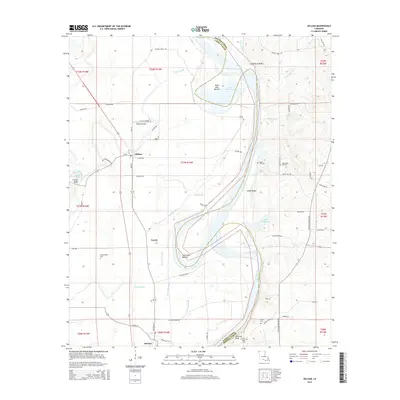 2015 Map of Gilliam, 2015 Print