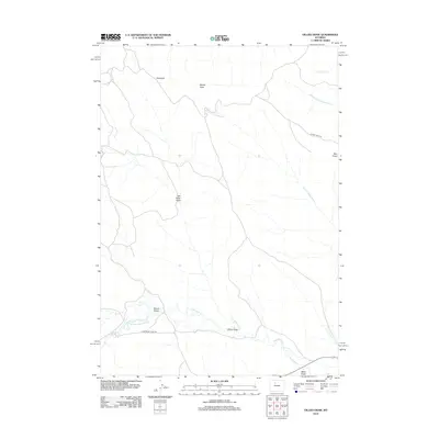2012 Map of Gillies Draw, 2012 Print