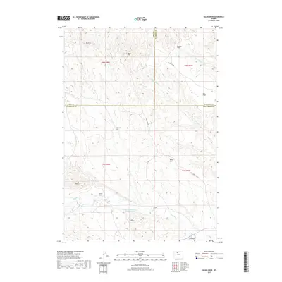 2017 Map of Gillies Draw, 2017 Print