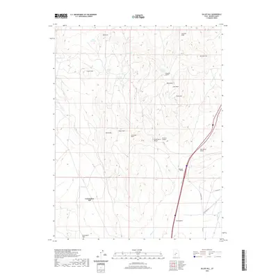 2020 Map of Gillies Hill, 2020 Print