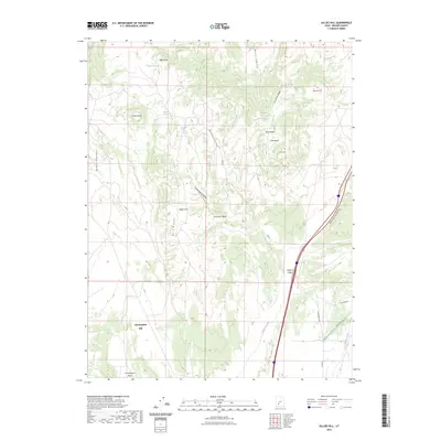 2023 Map of Gillies Hill, 2023 Print