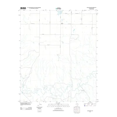 2013 Map of Gilliland, 2013 Print