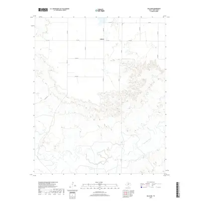 2019 Map of Gilliland, 2019 Print