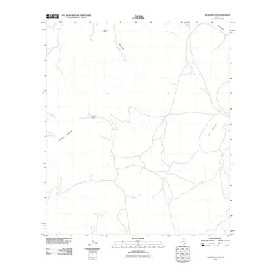 2010 Map of Gilliland Peak, 2010 Print