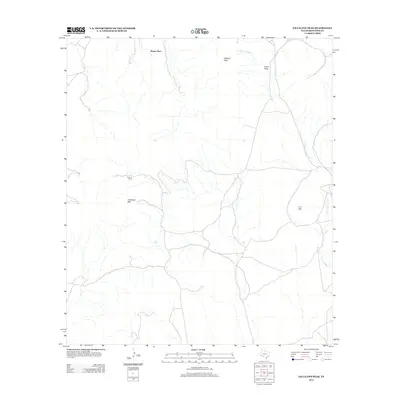 2012 Map of Gilliland Peak, 2012 Print