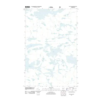 2011 Map of Gillis Lake, 2011 Print