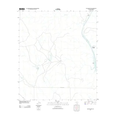 2013 Map of Gillis Ranch, 2013 Print