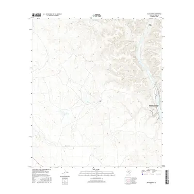 2016 Map of Gillis Ranch, 2016 Print