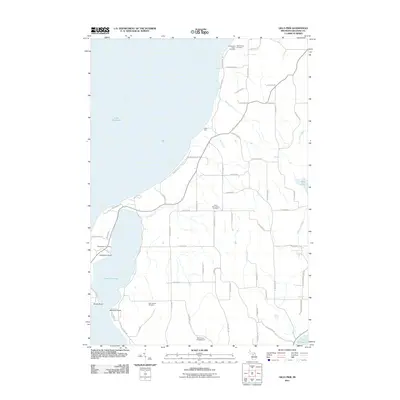 2011 Map of Gills Pier, 2011 Print