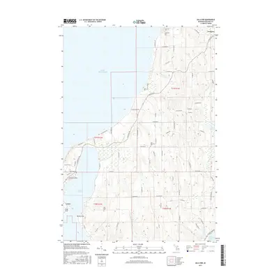 2017 Map of Gills Pier, 2017 Print