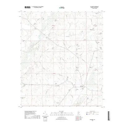 2018 Map of Gillsburg, 2018 Print